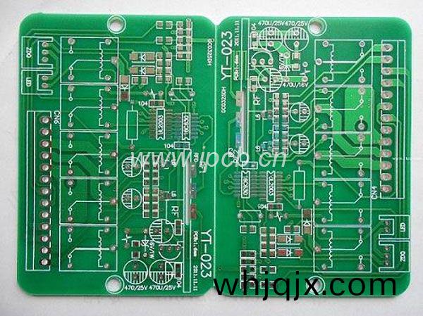 雙(shuang)麵(mian)pcb線(xian)路闆(ban)