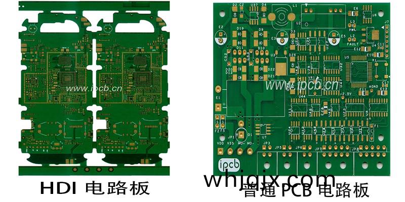HDI電路闆(ban)咊(he)普通PCB電(dian)路(lu)闆的區彆(bie)